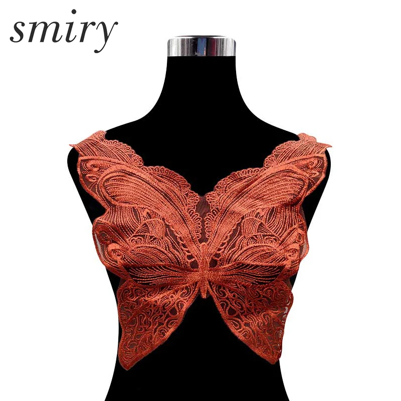 Smiry 1pc Mesh Lace Collar Butterfly Embroidery Lace Neckline Collars Crafts for DIY Sewing Clothes Venise Lace Applique Supply
Smiry 1pc Mesh Lace Collar Butterfly Embroidery Lace Neckline Collars Crafts for DIY Sewing Clothes Venise Lace Applique Supply