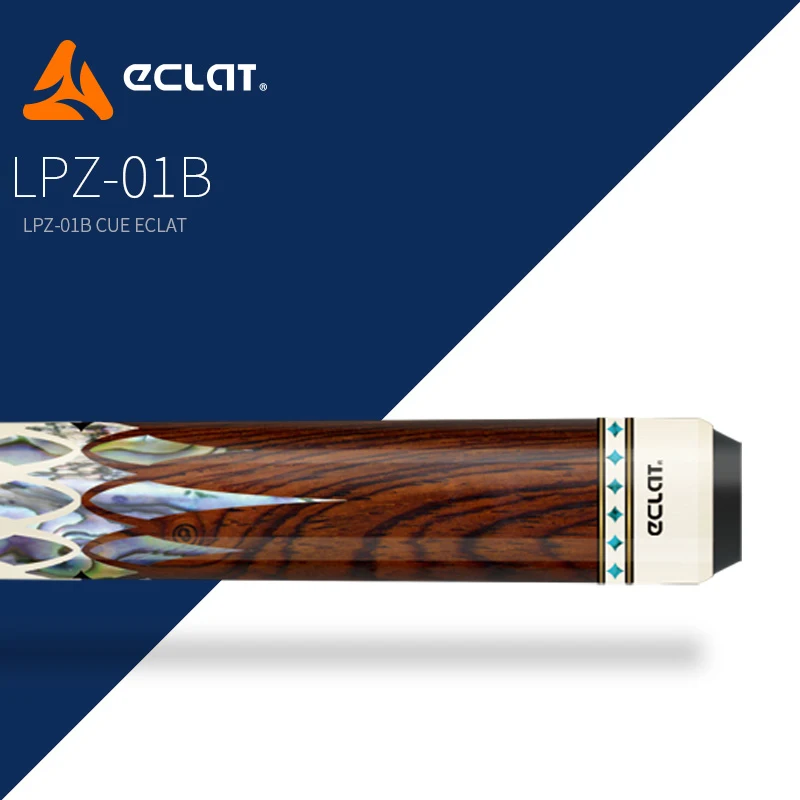 ECLAT LPZ Pool Cue 1/2 Piece Pool Cues Stick 12.6 mm Tip Billiard Cue Professional Canadian Maple Technology High-end Cue Stick
ECLAT LPZ Pool Cue 1/2 Piece Pool Cues Stick 12.6 mm Tip Billiard Cue Professional Canadian Maple Technology High-end Cue Stick