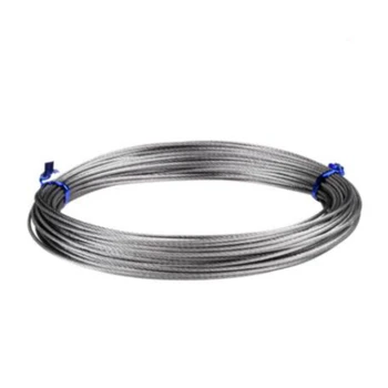1mm 1.5mm 2mm 3mm 4mm 5mm 6mm Diameter Steel PVC Coated Flexible Wire Rope Cable Transparent Stainless Steel Clothesline 7*7
1mm 1.5mm 2mm 3mm 4mm 5mm 6mm Diameter Steel PVC Coated Flexible Wire Rope Cable Transparent Stainless Steel Clothesline 7*7