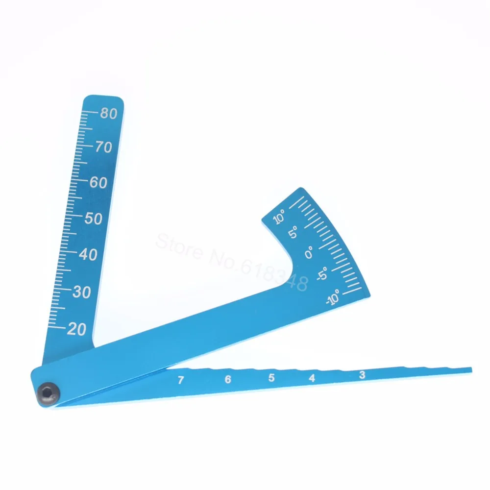 Angle Adjustable Ruler 3 in 1 Camber Gauge Metal For all 1:8 1/10 On Road RC Car Tires & Wheels Tools
Angle Adjustable Ruler 3 in 1 Camber Gauge Metal For all 1:8 1/10 On Road RC Car Tires & Wheels Tools