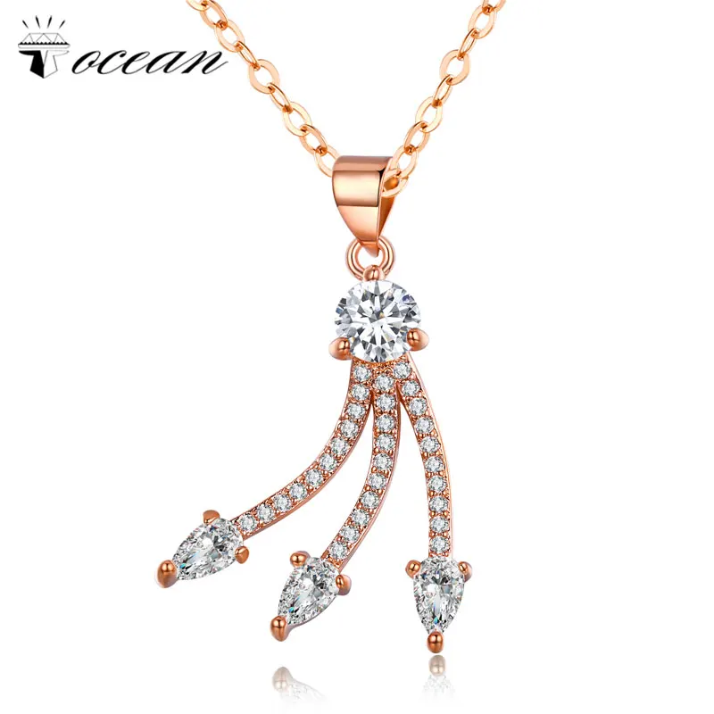 Tocean Romantic Plant Cubic Retro Pendant Rose Gold Color Jewelry for Women Wedding Engagement Cute AAA Zircon Necklace D082
Tocean Romantic Plant Cubic Retro Pendant Rose Gold Color Jewelry for Women Wedding Engagement Cute AAA Zircon Necklace D082