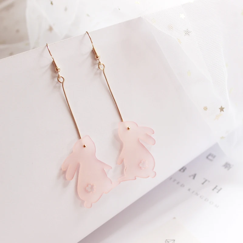 Pink Rabbit Earrings For Women Trendy Products 2019 Cute Korean Style Gifts For Women harajuku Elegant Jewelry For Best Friend
Pink Rabbit Earrings For Women Trendy Products 2019 Cute Korean Style Gifts For Women harajuku Elegant Jewelry For Best Friend