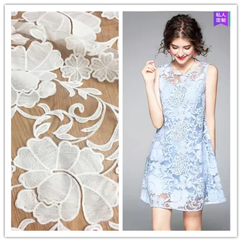 Water-soluble lace embroidery garment accessories flower organza milk silk fabric
Water-soluble lace embroidery garment accessories flower organza milk silk fabric