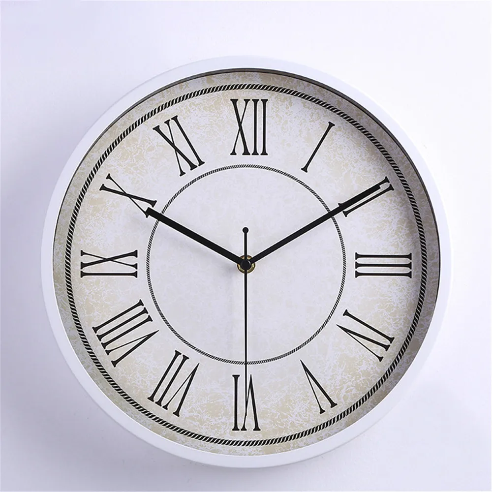 Фото Круглые бесшумные кварцевые настенные часы без звука для декора | Настенные часы (32967416672)