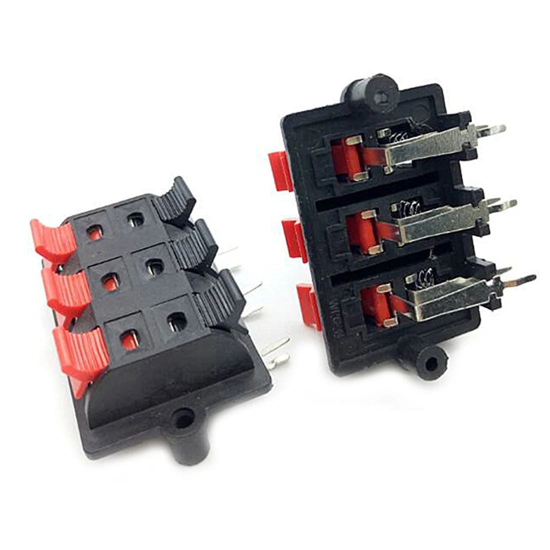 5pcs Double Row 3 Pin 3 Position Speaker Terminal Board Connectors Audio Speaker Terminals WP6-3
5pcs Double Row 3 Pin 3 Position Speaker Terminal Board Connectors Audio Speaker Terminals WP6-3