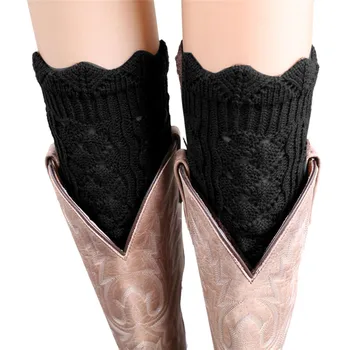 Hollow Out Leg Warmers Socks Boot Cover BK solid Color Silicone Antiskid Thicken casual meia dropshipping 40mi17
Hollow Out Leg Warmers Socks Boot Cover BK solid Color Silicone Antiskid Thicken casual meia dropshipping 40mi17