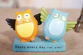 ANGRLY Adorable cartoon owl resin craft ornaments Hand-painted crafts Valentine's Day wedding gift decoration party Angel
ANGRLY Adorable cartoon owl resin craft ornaments Hand-painted crafts Valentine's Day wedding gift decoration party Angel