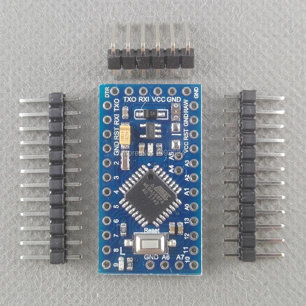 10pcs Thinary Pro Mini 168 Mini 3.3V/8M ATMEGA168 ATMEGA168P-AU 3.3V/8MHz for Arduino
10pcs Thinary Pro Mini 168 Mini 3.3V/8M ATMEGA168 ATMEGA168P-AU 3.3V/8MHz for Arduino