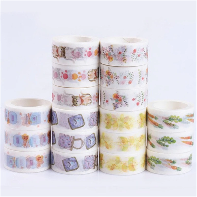 20*7m Japanese cartoon Animal Decorative Washi Tape DIY Scrapbooking Masking Tape School Office Supply 1pc
20*7m Japanese cartoon Animal Decorative Washi Tape DIY Scrapbooking Masking Tape School Office Supply 1pc