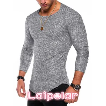 6 Colors Spring Men Long Sleeve T Shirt Casual Round Neck Striped Elastic Fit Funny Streetwear Solid Tshirt Hip Hop Tops
6 Colors Spring Men Long Sleeve T Shirt Casual Round Neck Striped Elastic Fit Funny Streetwear Solid Tshirt Hip Hop Tops