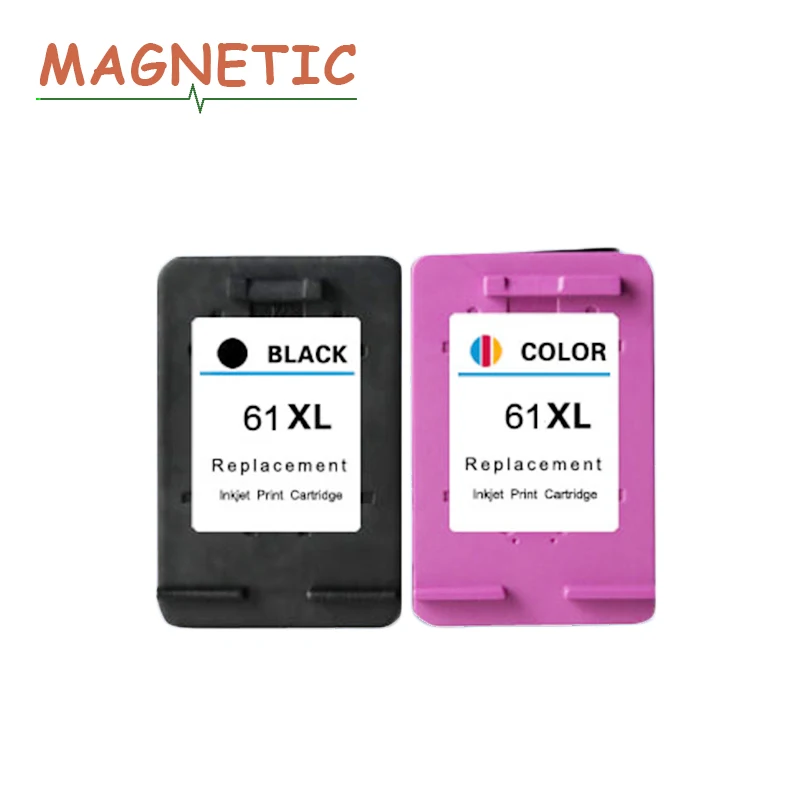 2pcs 61 Magnetic Compatible Ink Cartridge for HP61 for Deskjet 1000 1050 1055 2000 2050 2512 3000 J110a J210a J310a Printer
2pcs 61 Magnetic Compatible Ink Cartridge for HP61 for Deskjet 1000 1050 1055 2000 2050 2512 3000 J110a J210a J310a Printer