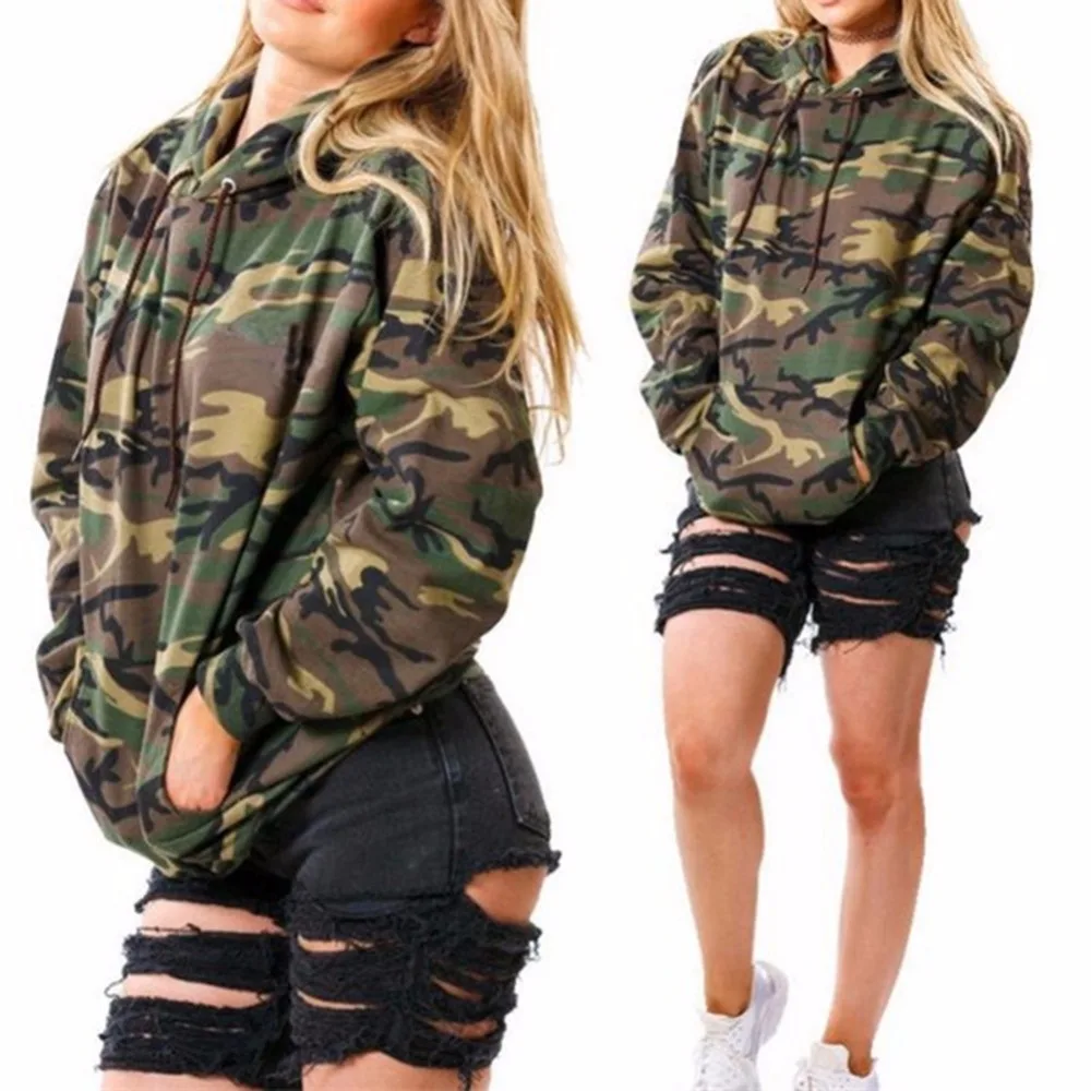 Fashion Harajuku Camouflage Sweatshirt Women Army Green Hoodies Pullover Long Sleeve Hoodies Jumper Female Hooded Sweatshirts
Fashion Harajuku Camouflage Sweatshirt Women Army Green Hoodies Pullover Long Sleeve Hoodies Jumper Female Hooded Sweatshirts