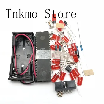 1set Electronics DIY kit 16 LED Shake Rod Assembly AT89S52 51 Microcontroller Electronic Production Procedures
1set Electronics DIY kit 16 LED Shake Rod Assembly AT89S52 51 Microcontroller Electronic Production Procedures