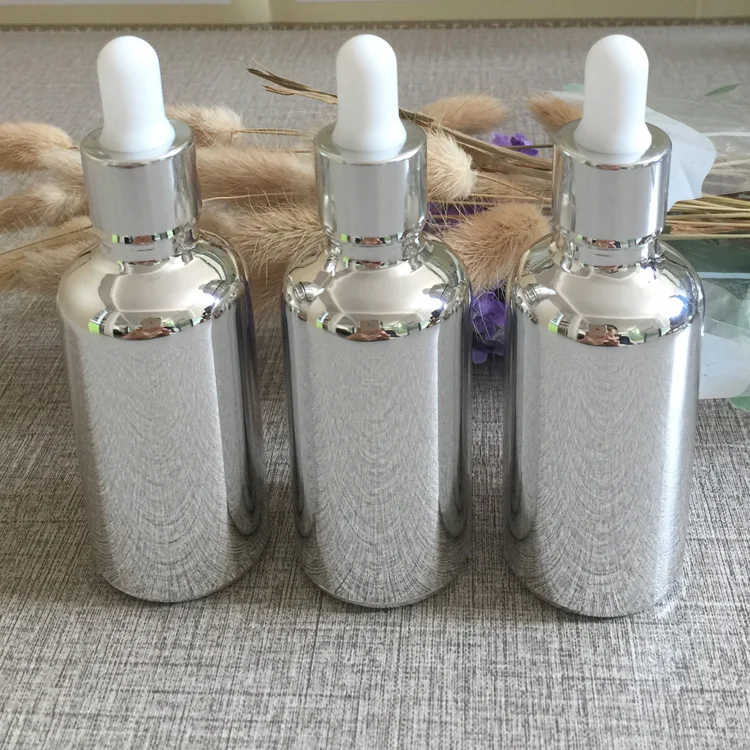 high grade 50ml silver white rubber dropper bottle for essential oils ,50 ml glass dropper bottles , glass vials with dropper
high grade 50ml silver white rubber dropper bottle for essential oils ,50 ml glass dropper bottles , glass vials with dropper