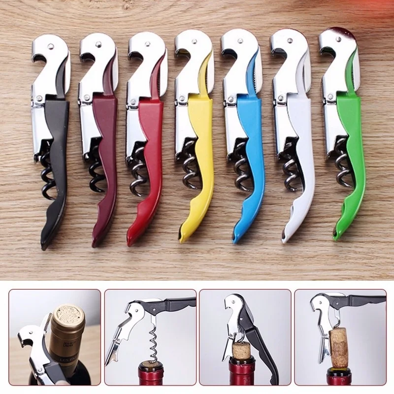 1pc Wine Opener- Multi-Function Stainless Steel Cool Beer Bottle Opener Bar Corkscrew Tool
1pc Wine Opener- Multi-Function Stainless Steel Cool Beer Bottle Opener Bar Corkscrew Tool