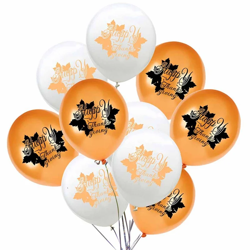 10pcs 12 Inch Happy Thanksgiving Day Latex Balloon Maple Leaf Festive Party Decoration Kids Balloons Birthday Party Supplies
10pcs 12 Inch Happy Thanksgiving Day Latex Balloon Maple Leaf Festive Party Decoration Kids Balloons Birthday Party Supplies