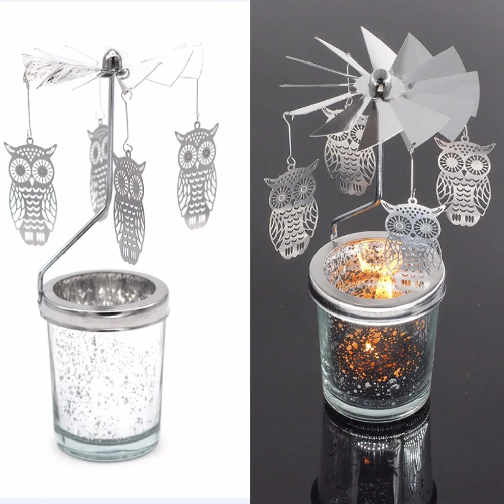 Fairy Tale Rotary Spinning Tealight Candle Metal Tea Light Holder Carousel Romantic Rotation Candlestick Home Decor Art Gift
Fairy Tale Rotary Spinning Tealight Candle Metal Tea Light Holder Carousel Romantic Rotation Candlestick Home Decor Art Gift