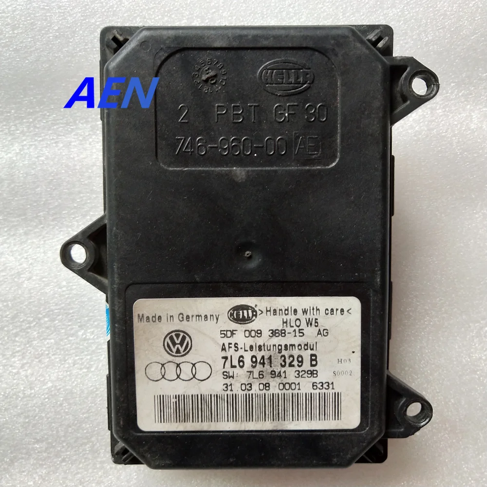 1PCS Original AFS Leistungsmodul Adaptive Frontlighting System 7L6 941 329B 7L6941329B For AUDI SKODA (Genuine and Used)
1PCS Original AFS Leistungsmodul Adaptive Frontlighting System 7L6 941 329B 7L6941329B For AUDI SKODA (Genuine and Used)