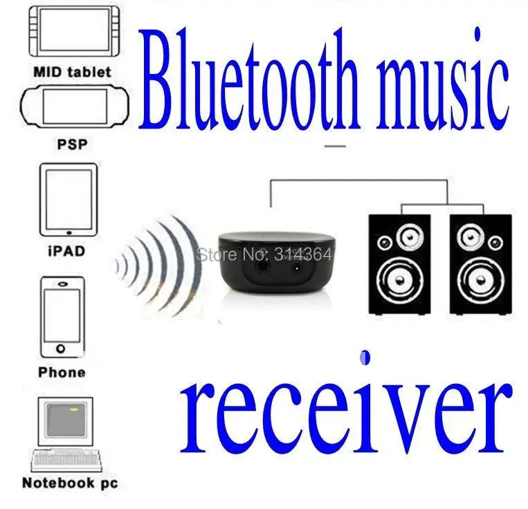 Edup EP-B3501 беспроводная Bluetooth аудио музыка приёмник адаптер стерео для iPhone iPad