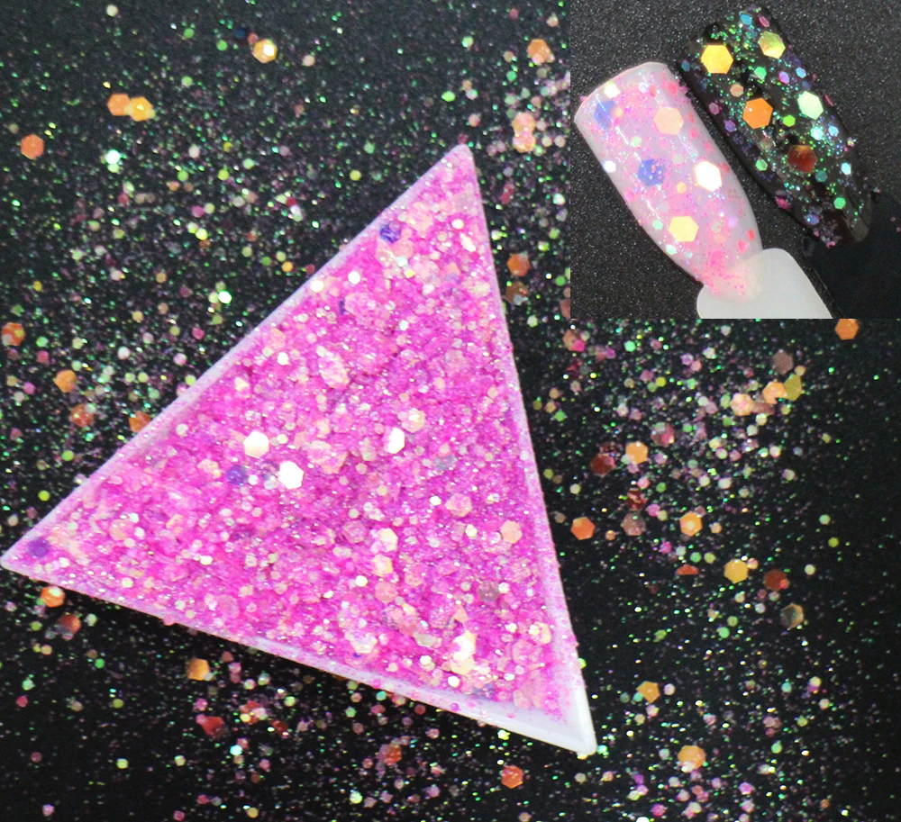 30g~500g, Mix Hexagon Shapes Sequins, Iridescent Rainbow Shining Color Slices 3D Nail Art Glitters Paillettes
30g~500g, Mix Hexagon Shapes Sequins, Iridescent Rainbow Shining Color Slices 3D Nail Art Glitters Paillettes