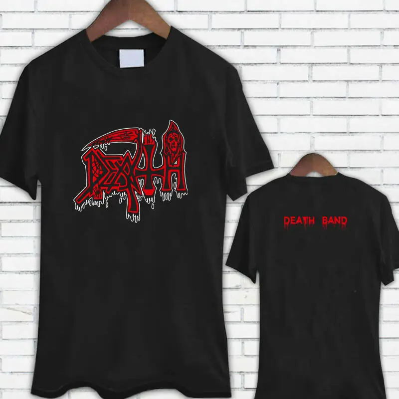 DEATH Metal Rock Band Logo Black T-Shirt Men Cotton T-Shirt Printed T Shirt top tee Newest 2019 Fashion
DEATH Metal Rock Band Logo Black T-Shirt Men Cotton T-Shirt Printed T Shirt top tee Newest 2019 Fashion