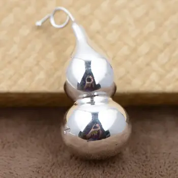 Silver Pendant gourd S999 color high wholesale thousands of fine polishing process for female jewelry accessories
Silver Pendant gourd S999 color high wholesale thousands of fine polishing process for female jewelry accessories