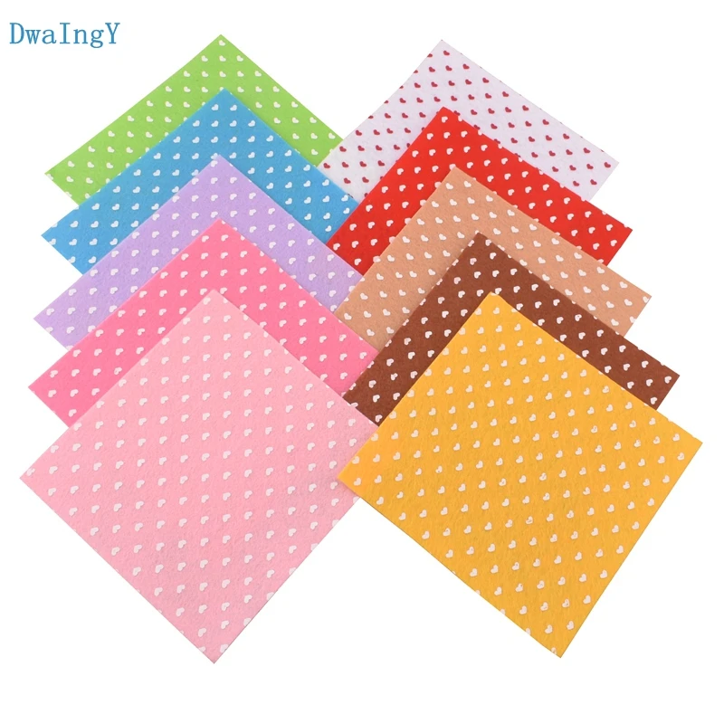 DwaIngY Printed Love Non Woven Felt Fabric 1mm Thickness Polyester Cloth Sewing Dolls Crafts Home Decoration Pattern 10ps15x15c
DwaIngY Printed Love Non Woven Felt Fabric 1mm Thickness Polyester Cloth Sewing Dolls Crafts Home Decoration Pattern 10ps15x15c