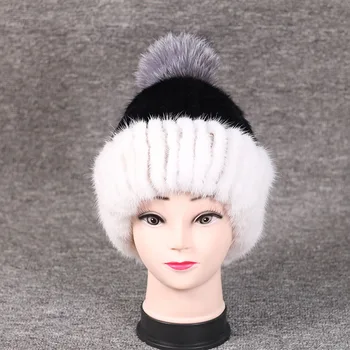 Real Mink Fur Hats For Women Fahion Casual Winter Natural Fur Beanie Female Thick Warm Whole Protection Ear Mink Fur Cap mz032
Real Mink Fur Hats For Women Fahion Casual Winter Natural Fur Beanie Female Thick Warm Whole Protection Ear Mink Fur Cap mz032