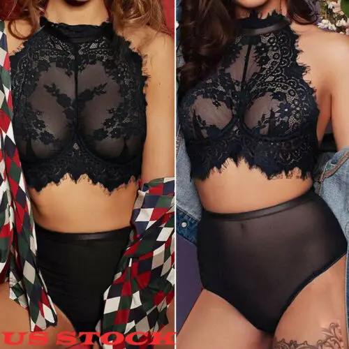 Summer Women Sexy See-Through Lace Lingerie Set Ladies G-String Bra Teddy Two Piece Babydoll Sleepwear Nightdress Set S-3XL
Summer Women Sexy See-Through Lace Lingerie Set Ladies G-String Bra Teddy Two Piece Babydoll Sleepwear Nightdress Set S-3XL