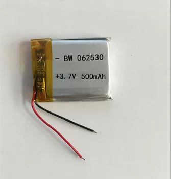 602530 3.7V lithium polymer battery 500 Bluetooth MP3 sound card reading business 062530 pen Rechargeable Li-ion Cell
602530 3.7V lithium polymer battery 500 Bluetooth MP3 sound card reading business 062530 pen Rechargeable Li-ion Cell