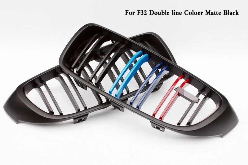 Two line ABS Coloer black Grille Fit For BMW 4-Series M3 M4 F32 F33 F80 F82
Two line ABS Coloer black Grille Fit For BMW 4-Series M3 M4 F32 F33 F80 F82