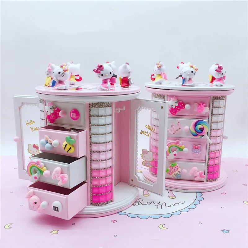 Recommend Cute Kitty Plastic Music Jewelry Box Children Cartoon Creative Girl Adult Gift Multi Layer Drawer Storage Organizer
Recommend Cute Kitty Plastic Music Jewelry Box Children Cartoon Creative Girl Adult Gift Multi Layer Drawer Storage Organizer
