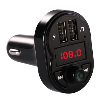 Bluetooth FM Transmitter Wireless Car Mp3 Player Handsfree Car Kit Auto A2DP 5V 3.1A USB Charger LCD Display Car FM Modulator
Bluetooth FM Transmitter Wireless Car Mp3 Player Handsfree Car Kit Auto A2DP 5V 3.1A USB Charger LCD Display Car FM Modulator
