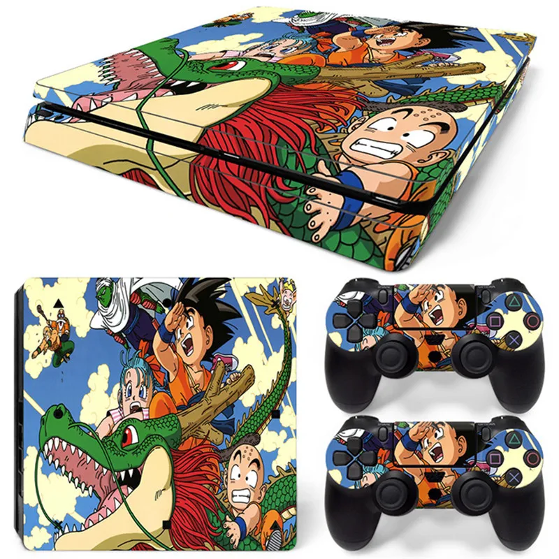OSTSTICKER Dragon Ball Vinyl Skin Sticker Cover Decal For PS4 Slim Console and Controllers | Электроника