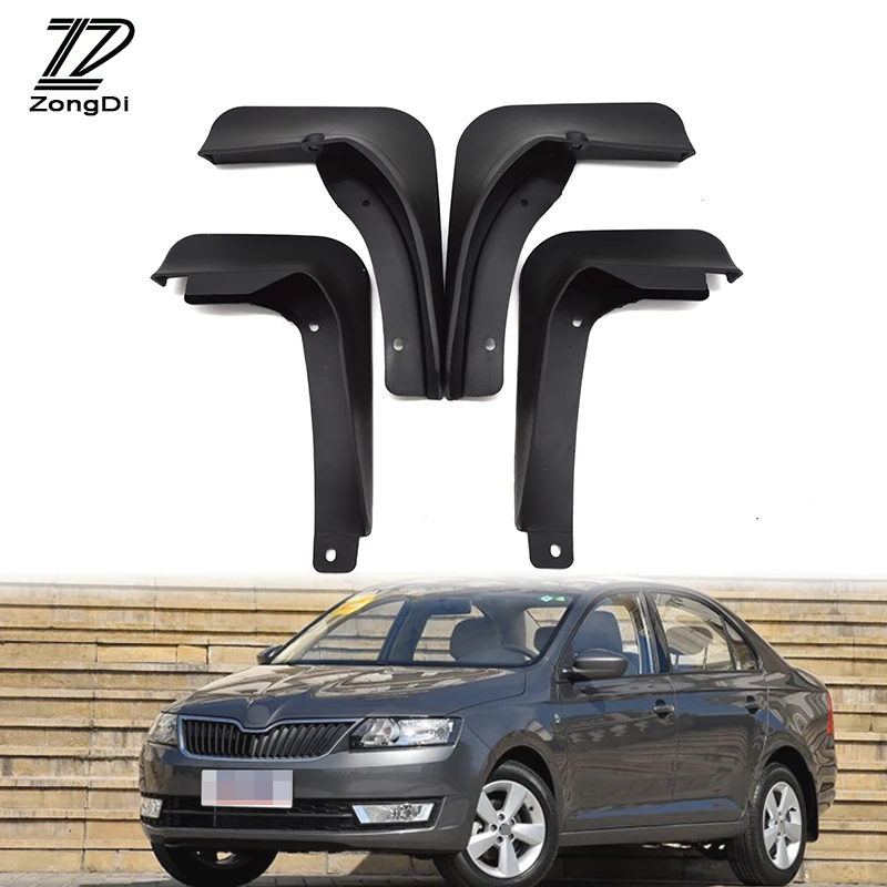 ZD Car Front Rear Mudguards For 2012 2013 2014 Skoda Rapid Mudflaps Accessories Splash Guard Car-styling Fenders 1Set Mud Flaps
ZD Car Front Rear Mudguards For 2012 2013 2014 Skoda Rapid Mudflaps Accessories Splash Guard Car-styling Fenders 1Set Mud Flaps