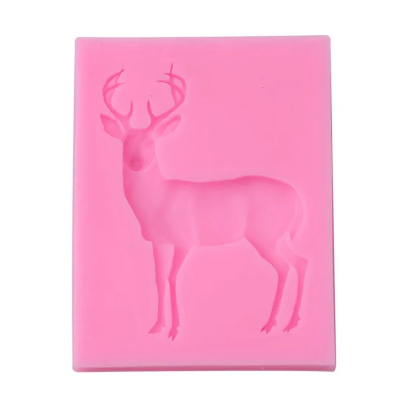 2019 New Creative 1Pc Deer Animal Shape Silicone Fondant Mold Christmas Elk Shape Cake Mold Craft Molds Baking Decorating
2019 New Creative 1Pc Deer Animal Shape Silicone Fondant Mold Christmas Elk Shape Cake Mold Craft Molds Baking Decorating