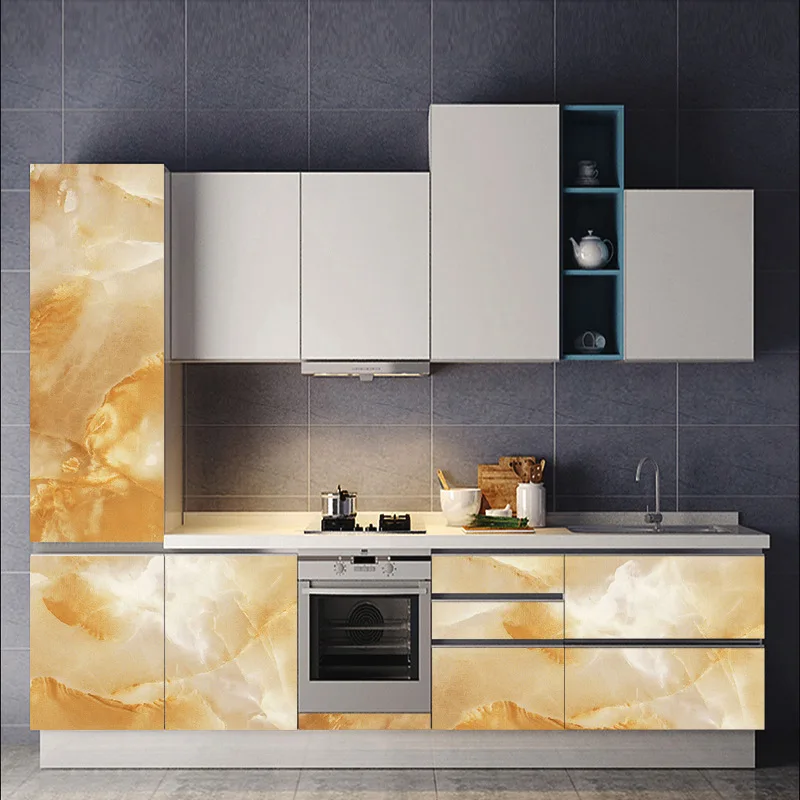60*180cm Waterproof PVC Gold Marble Wallpaper Self-adhesive Window Wardrobe Self Adhesive Table Furniture Renovation Sticker
60*180cm Waterproof PVC Gold Marble Wallpaper Self-adhesive Window Wardrobe Self Adhesive Table Furniture Renovation Sticker