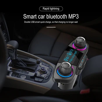 Car MP3 Player Bluetooth FM Transmitter Dual USB Port Mobile Phone Handsfree Display Car Radio Audio Adapter Bluetooth Car Kit
Car MP3 Player Bluetooth FM Transmitter Dual USB Port Mobile Phone Handsfree Display Car Radio Audio Adapter Bluetooth Car Kit