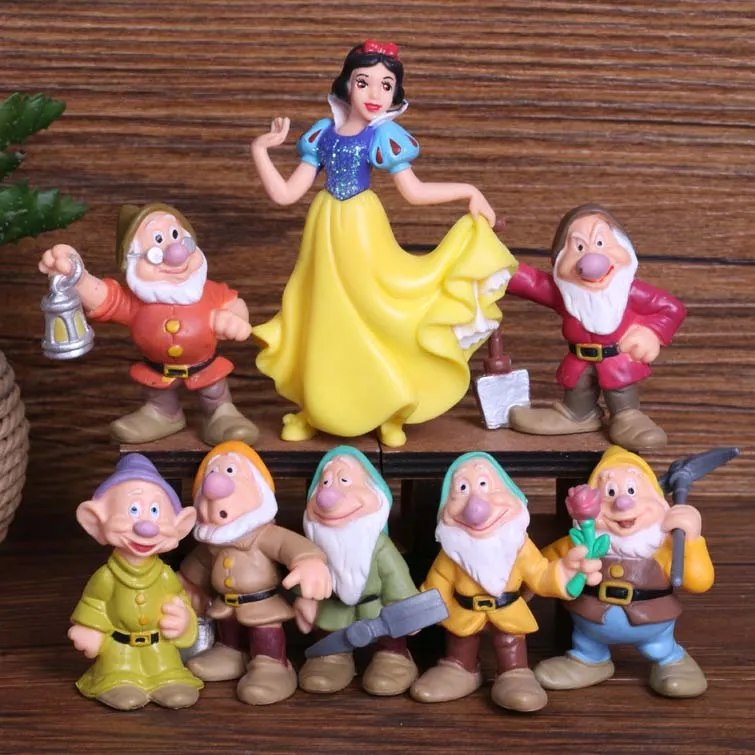 Disney Toys 8 Pcs/Set 5-10cm Snow White Princess And The Seven Dwarfs Action Figure Toys PVC Dolls Collection Toys For Children
Disney Toys 8 Pcs/Set 5-10cm Snow White Princess And The Seven Dwarfs Action Figure Toys PVC Dolls Collection Toys For Children