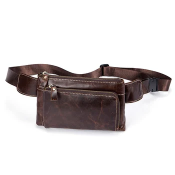 Men Waist Pack Genuine Leather Vintage Travel Cell Phone Bag Men's Fanny Pack Shoulder Bag with Card Holder Hip Bag Man's Purse
Men Waist Pack Genuine Leather Vintage Travel Cell Phone Bag Men's Fanny Pack Shoulder Bag with Card Holder Hip Bag Man's Purse