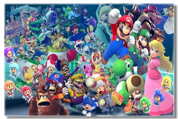 Custom Canvas Wall Murals Super Mario Party Poster Super Mario Luigi Wallpaper Game Wall Stickers Living Room Cafe Decals #0461#
Custom Canvas Wall Murals Super Mario Party Poster Super Mario Luigi Wallpaper Game Wall Stickers Living Room Cafe Decals #0461#