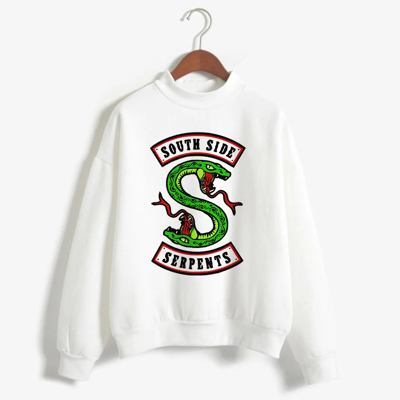 Riverdale SouthSide Serpents Snake Printing T-Shirts Women Harajuku Kawaii Funny O-neck Warm TShirts Tees Tops Female Streetwear
Riverdale SouthSide Serpents Snake Printing T-Shirts Women Harajuku Kawaii Funny O-neck Warm TShirts Tees Tops Female Streetwear