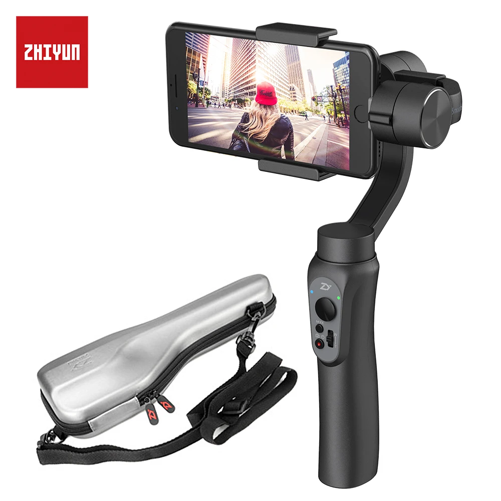 ZHIYUN Smooth Q 3-Axis Smartphone Handheld Gimbal for iPhone X 8 7 6 Samsung S8 Plus Phone Wireless Control Moblie Stabilizer
ZHIYUN Smooth Q 3-Axis Smartphone Handheld Gimbal for iPhone X 8 7 6 Samsung S8 Plus Phone Wireless Control Moblie Stabilizer