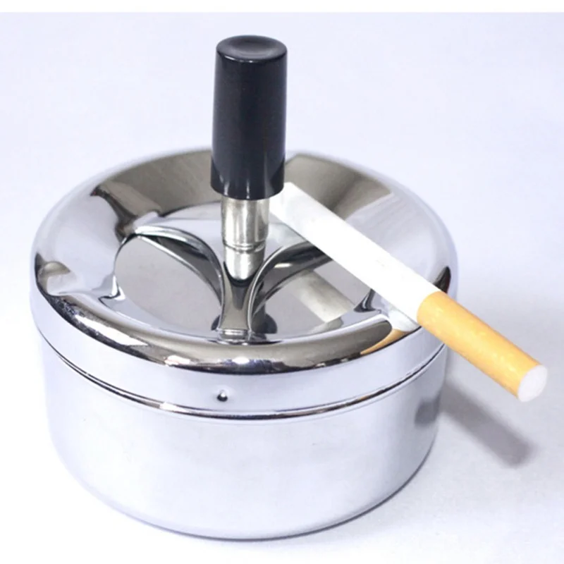 New Type Tire Type Windproof Rotating Practical Smokeless Metal Ashtray Round Ashtray
New Type Tire Type Windproof Rotating Practical Smokeless Metal Ashtray Round Ashtray
