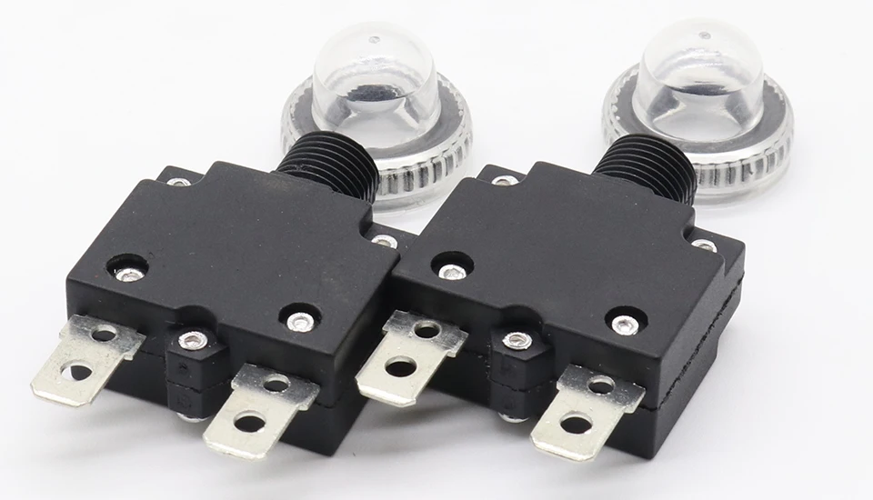 Description Picture 3 of itemthermal switch overload protector push button 3A,4A,5A,6A ,7A,7.5A,8A,10A,15A,18A,20A,25A ,30A circuit breaker+waterproof cover