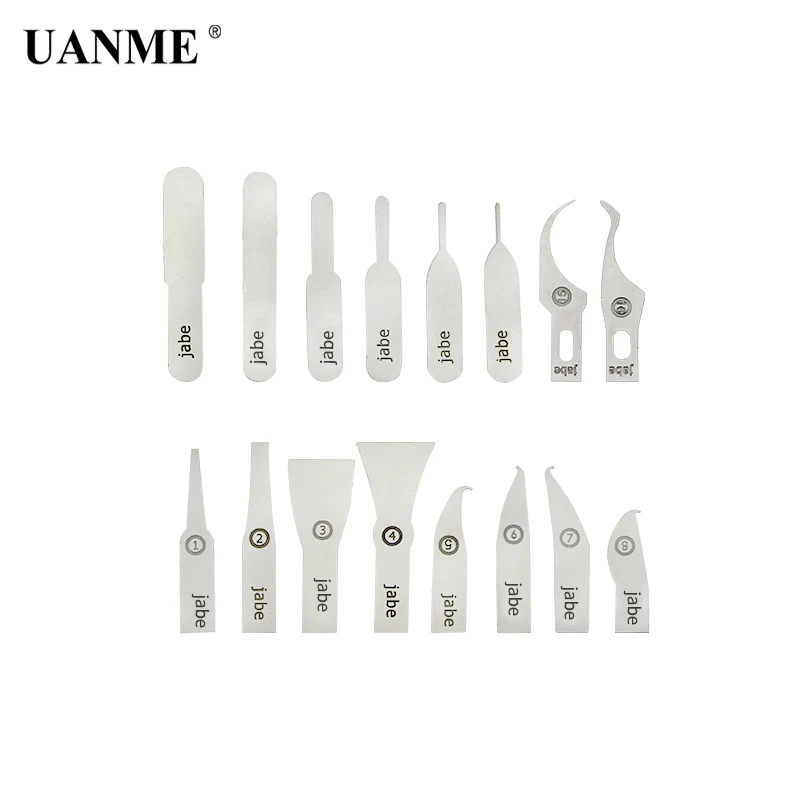 16PCS IC Chip Repair Thin Blade Tool CPU Remover for iPhone Processors NAND Flash Mainboard Repair Tool
16PCS IC Chip Repair Thin Blade Tool CPU Remover for iPhone Processors NAND Flash Mainboard Repair Tool