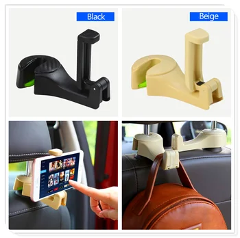 Car Headrest Hook with Phone Holder Seat Back Hanger for Suzuki Aerio Ciaz Equator Esteem Forenza Forsa Grand
Car Headrest Hook with Phone Holder Seat Back Hanger for Suzuki Aerio Ciaz Equator Esteem Forenza Forsa Grand