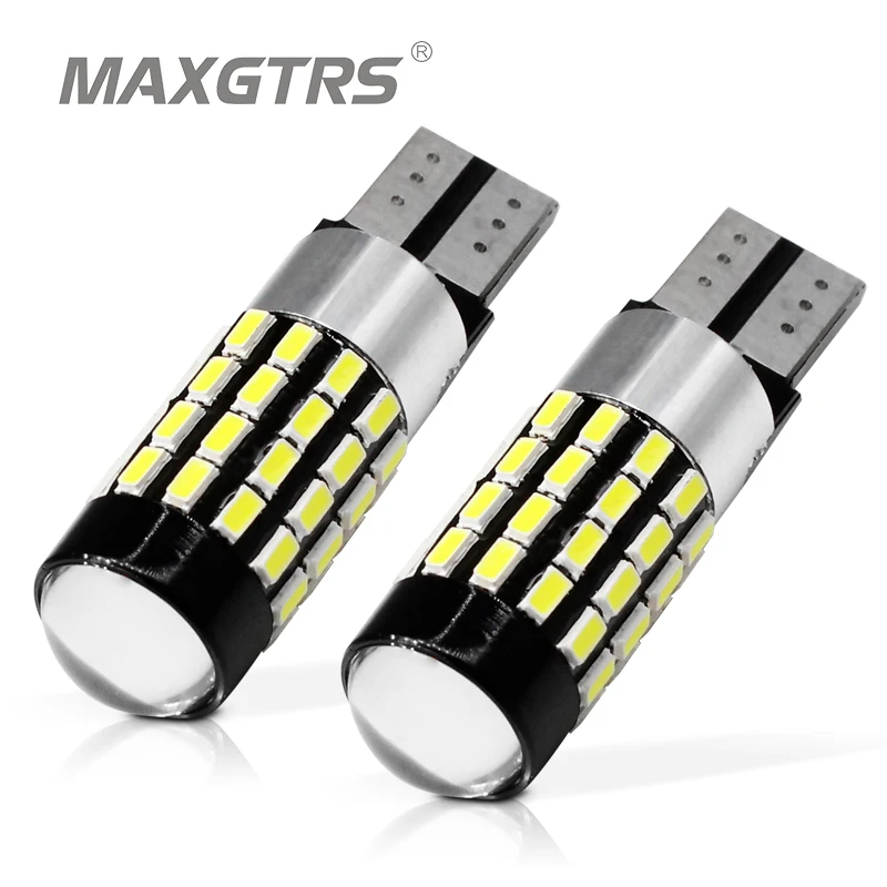 2x T10 LED W5W Canbus LED Bulb 194 168 54 SMD 3014 DRL Car Clearance Parking Width Interior Dome Light Reading Lamp Error Free
2x T10 LED W5W Canbus LED Bulb 194 168 54 SMD 3014 DRL Car Clearance Parking Width Interior Dome Light Reading Lamp Error Free