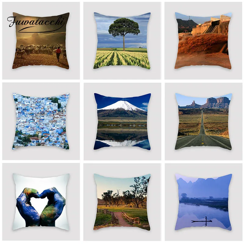 Fuwatacchi Beautiful Scenery Cushion Cover Ancient Architecture Rural Pillows Cover For Car Home Room Decoration Pillowcase
Fuwatacchi Beautiful Scenery Cushion Cover Ancient Architecture Rural Pillows Cover For Car Home Room Decoration Pillowcase