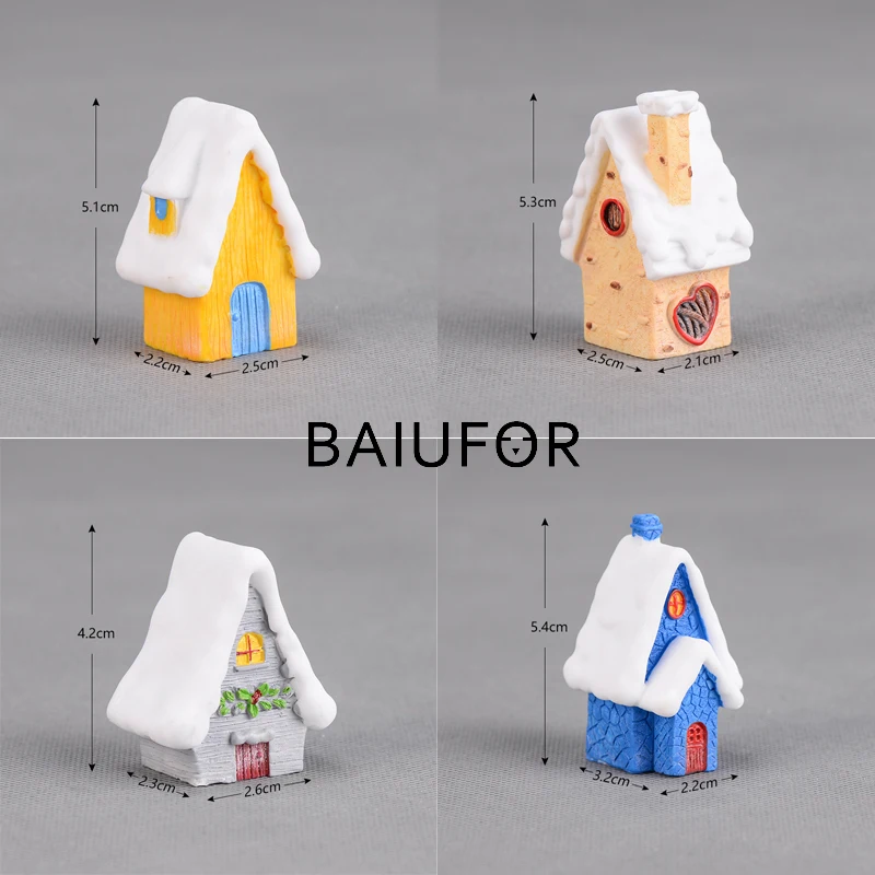 BAIUFOR Christmas Miniature Mini Santa House Villa Terrarium Figurines Fairy Garden Miniatures DIY Snow Landscape Model
BAIUFOR Christmas Miniature Mini Santa House Villa Terrarium Figurines Fairy Garden Miniatures DIY Snow Landscape Model